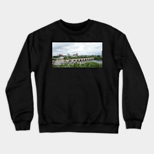 Historic Stone Arch Bridge - Minneapolis, MN, USA Crewneck Sweatshirt